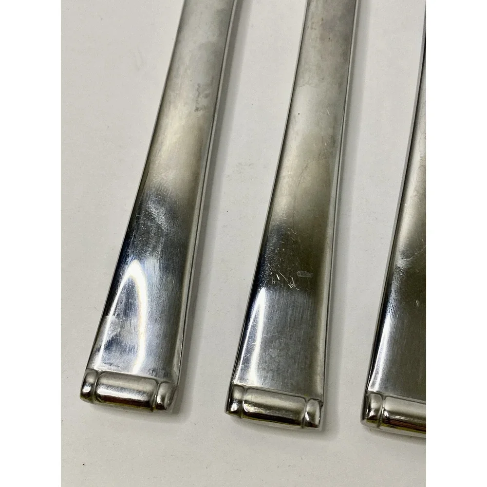 Reed & Barton Gatehouse Stainless Steak Knives Replacements Lot Of 4
